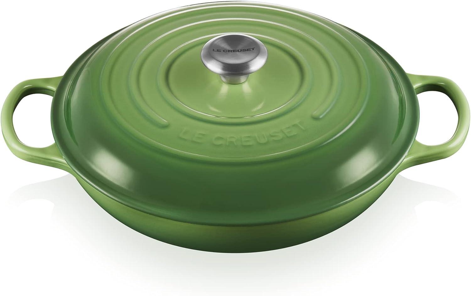 Le Creuset Signature Gourmet-Profitopf 30 cm, Bamboo Green Bild 1