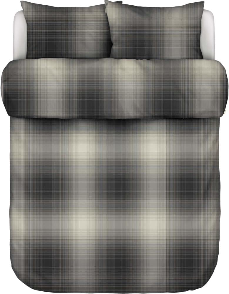 Marc O Polo Flanell Bettwäsche Phia black|135x200 cm + 80x80 cm Bild 1