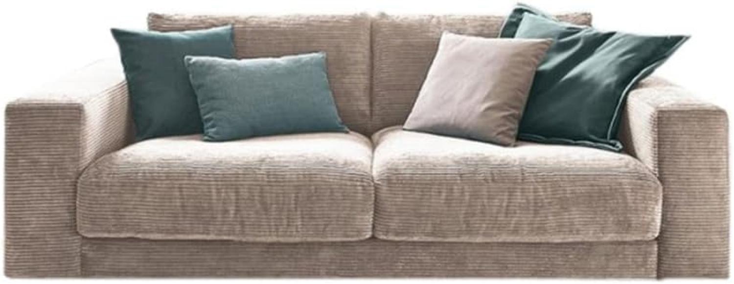 KAWOLA Sofa MADELINE, Cord 2-Sitzer od. 3-Sitzer versch. Farben Bild 1