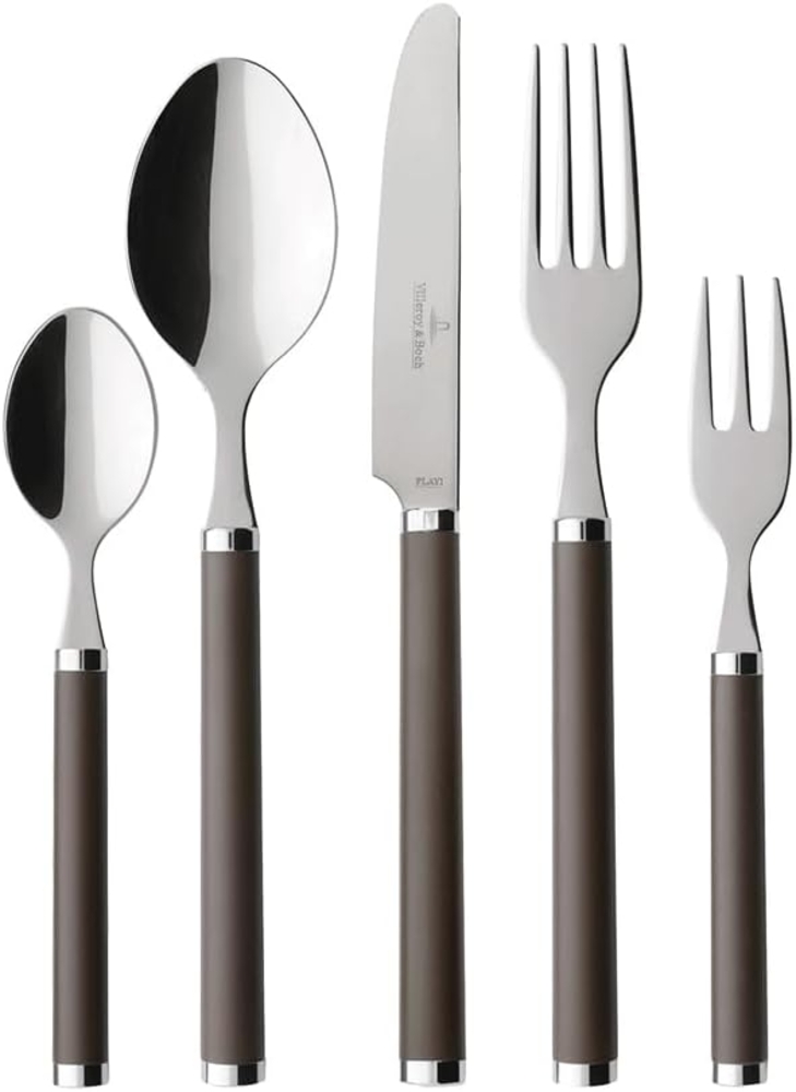 Villeroy & Boch Play! chocolate brown Tafelbesteck 30tlg. Bild 1