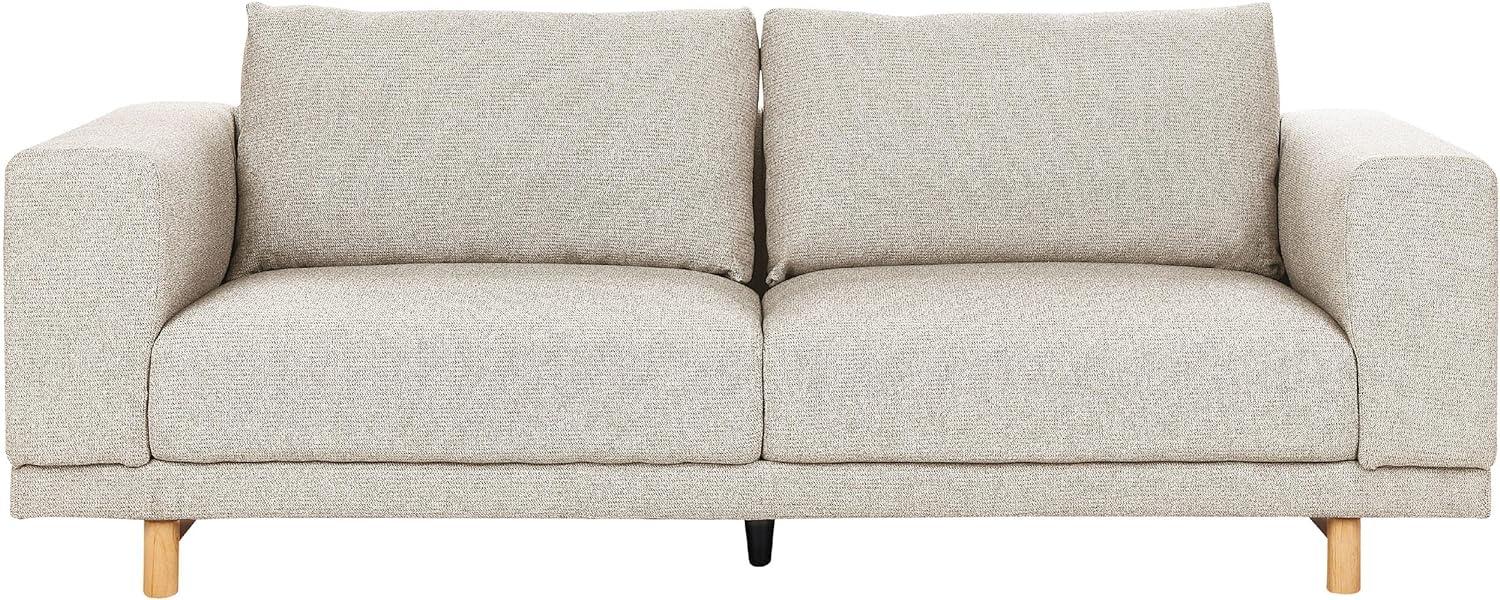 3-Sitzer Sofa hellbeige NIVALA Bild 1