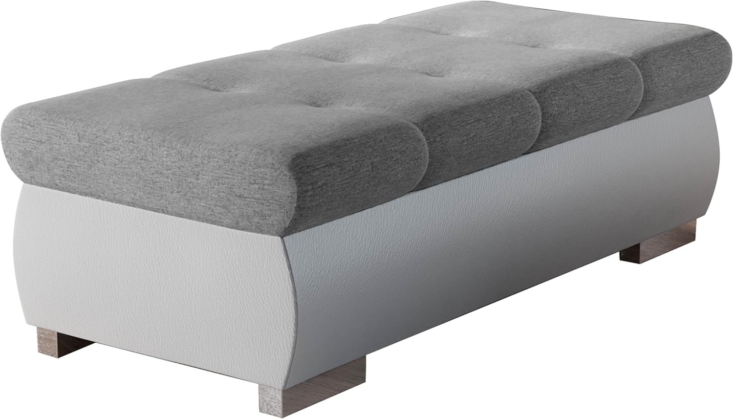 Polsterhocker Orkan Groß (Farbe: Soft 017 + Soul 17) Bild 1