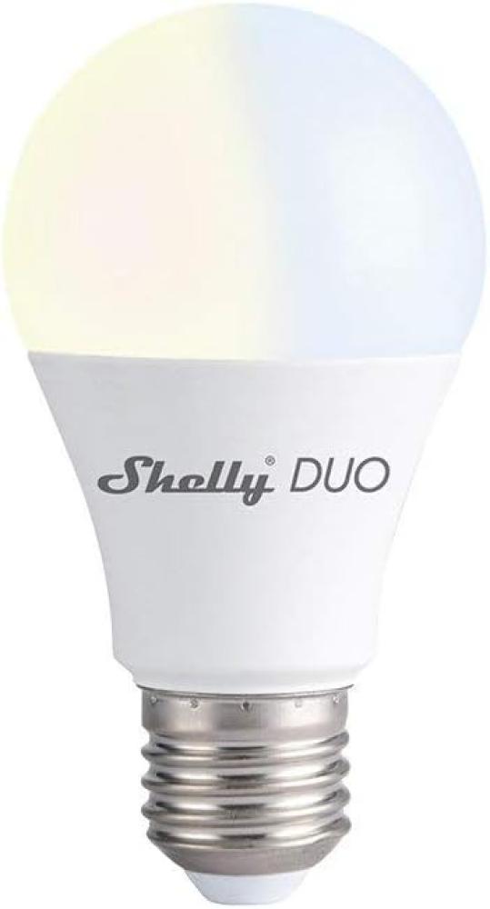 Shelly Duo, Intelligentes Leuchtmittel, WLAN, Weiß, 802.11b, 802.11g, Wi-Fi 4 (802.11n), 30 - 50 m, LED Bild 1