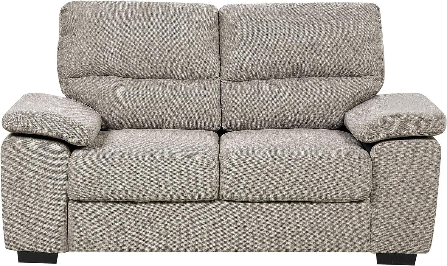 2-Sitzer Sofa hellbraun VOGAR Bild 1