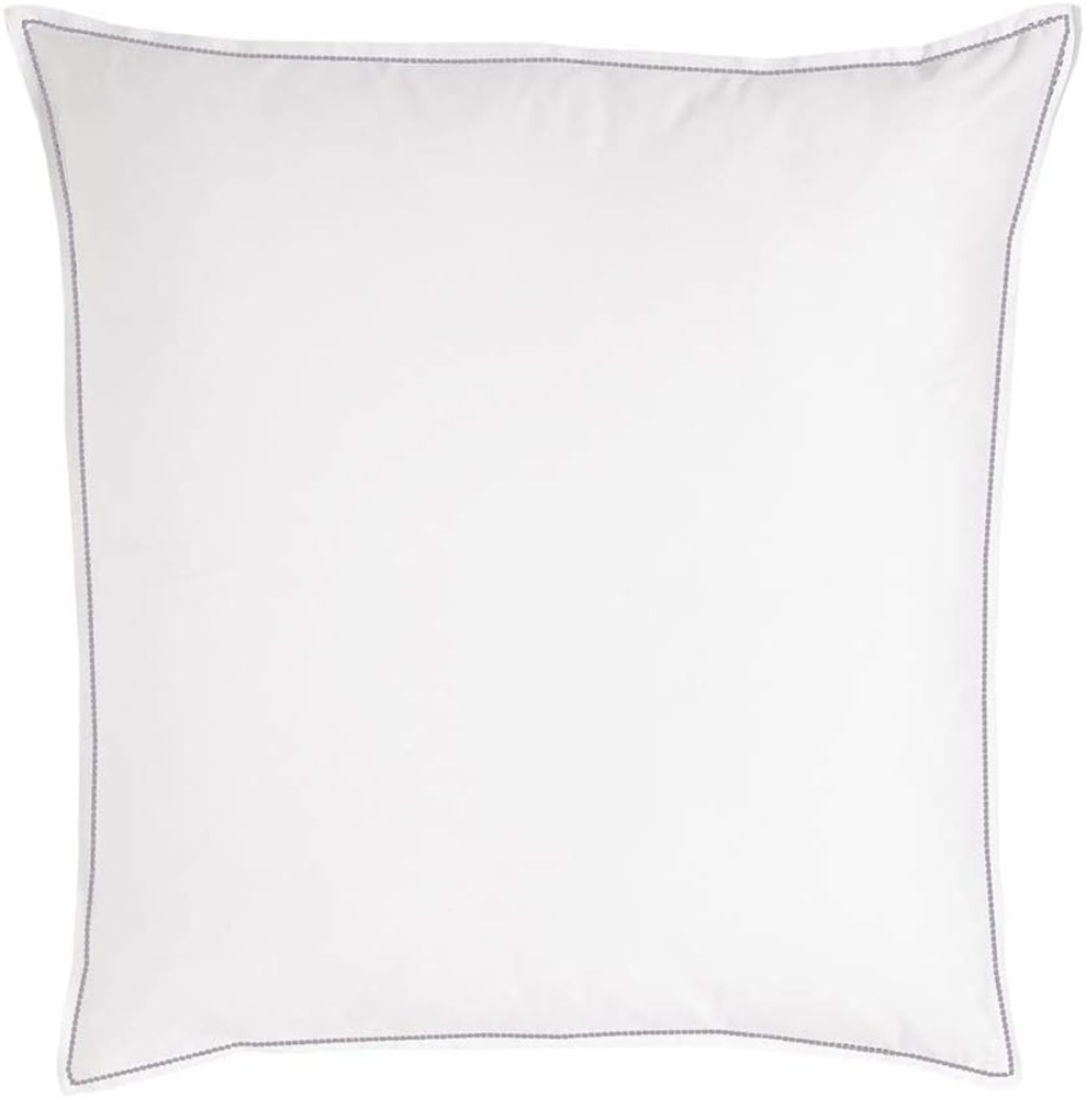 Traumschlaf Uni Kissenbezug White Collection Pico-Pico|70x90 cm| dark-grey Bild 1