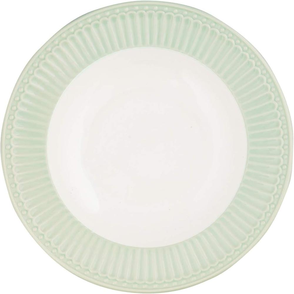 Greengate Teller tief 21,5 cm Alice pale green Bild 1