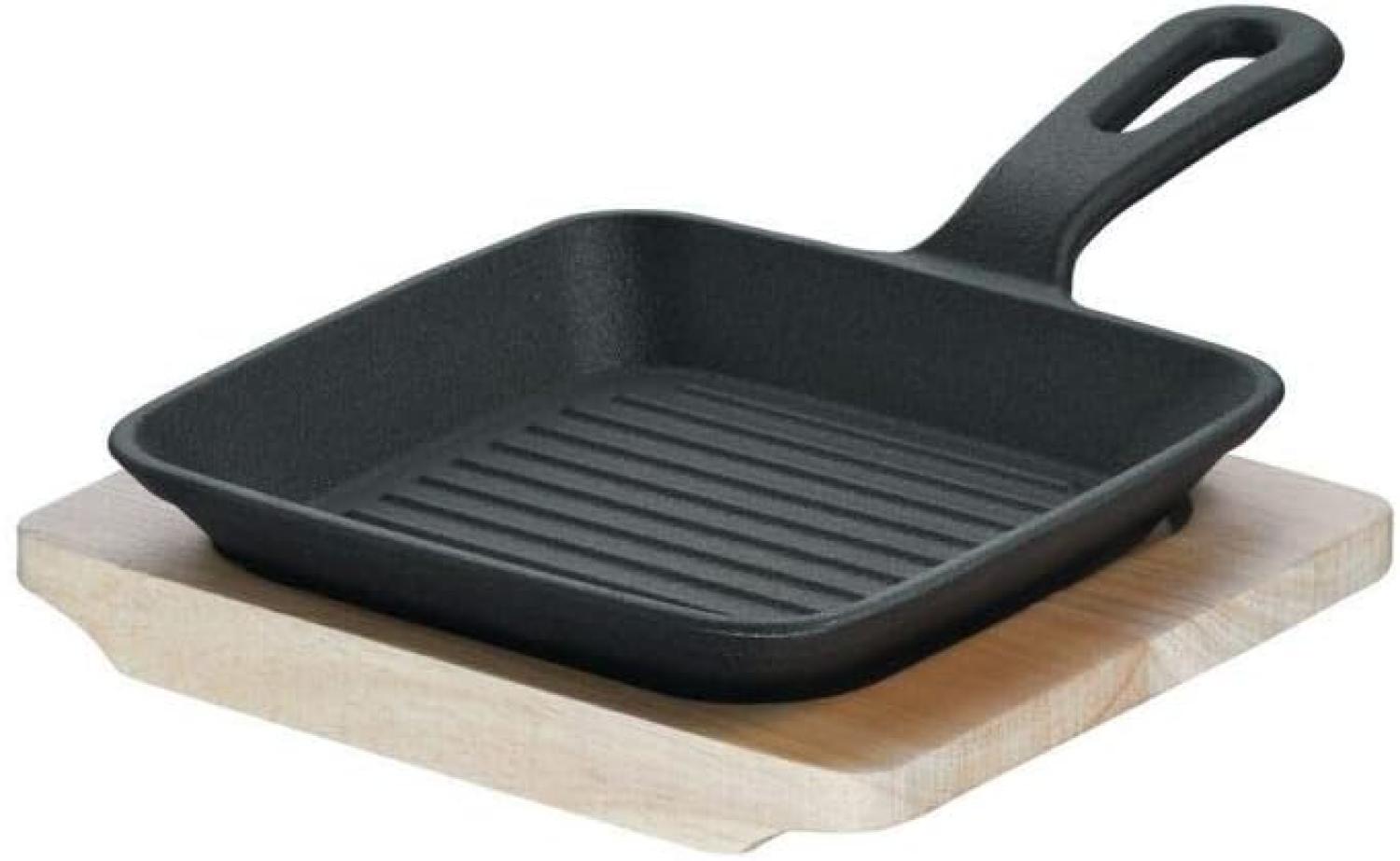 Schulte-Ufer Mini-Grillpfanne 'Rustika', 15 x 15 cm Bild 1