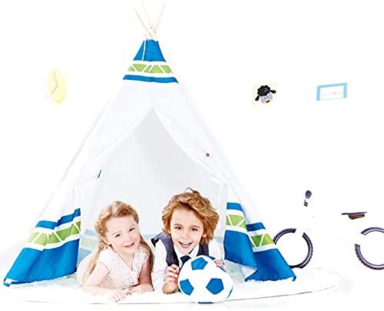 Hape Indianer-Tipi blau Bild 1