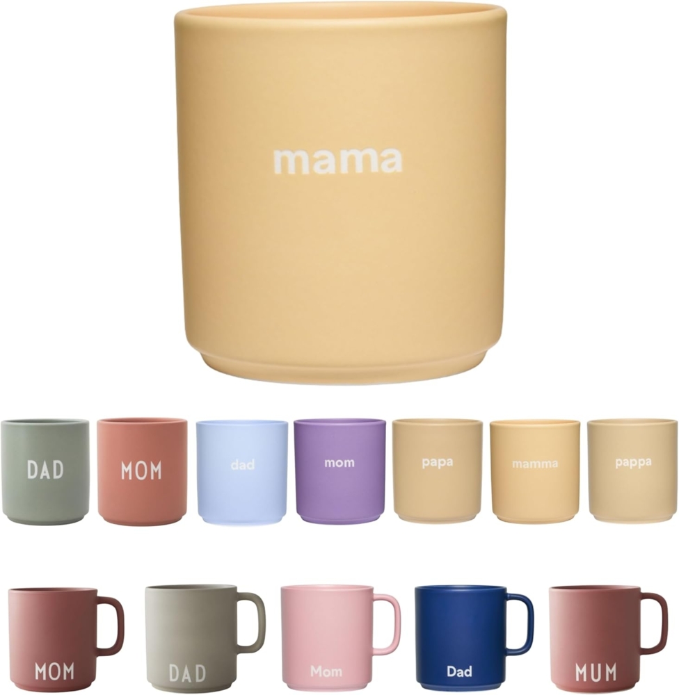 Design Letters Becher VIP Favourite Cup Mama Solitary Star Beige 10101002SOLIBEMAMA Bild 1