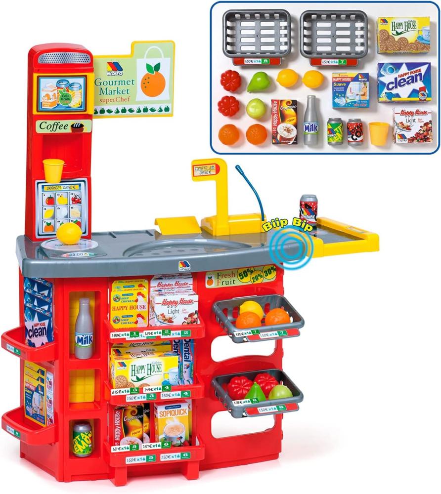 Moltó Playset Supermarket 90 cm Bild 1