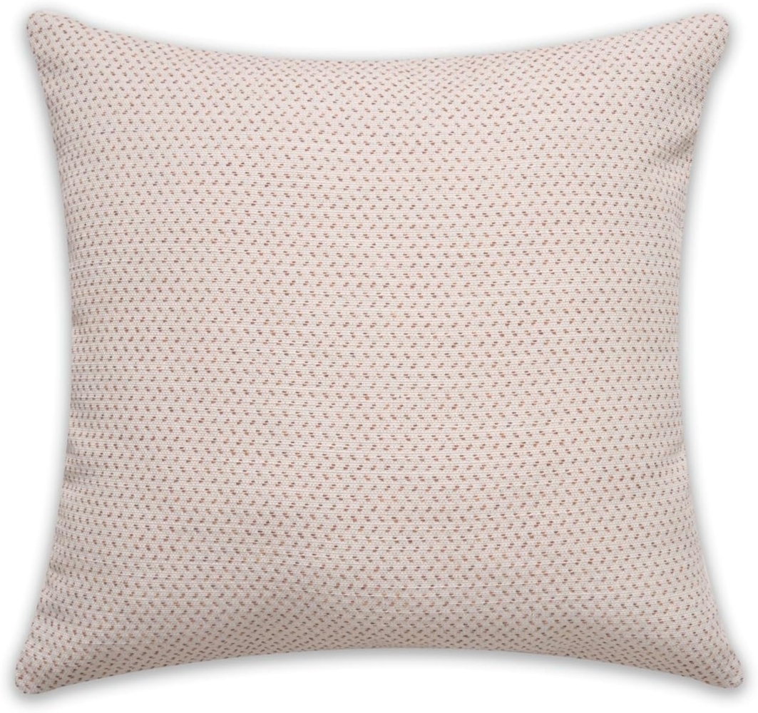 Sehlbach Kissen gemustert orange 45 x 45 cm Bild 1