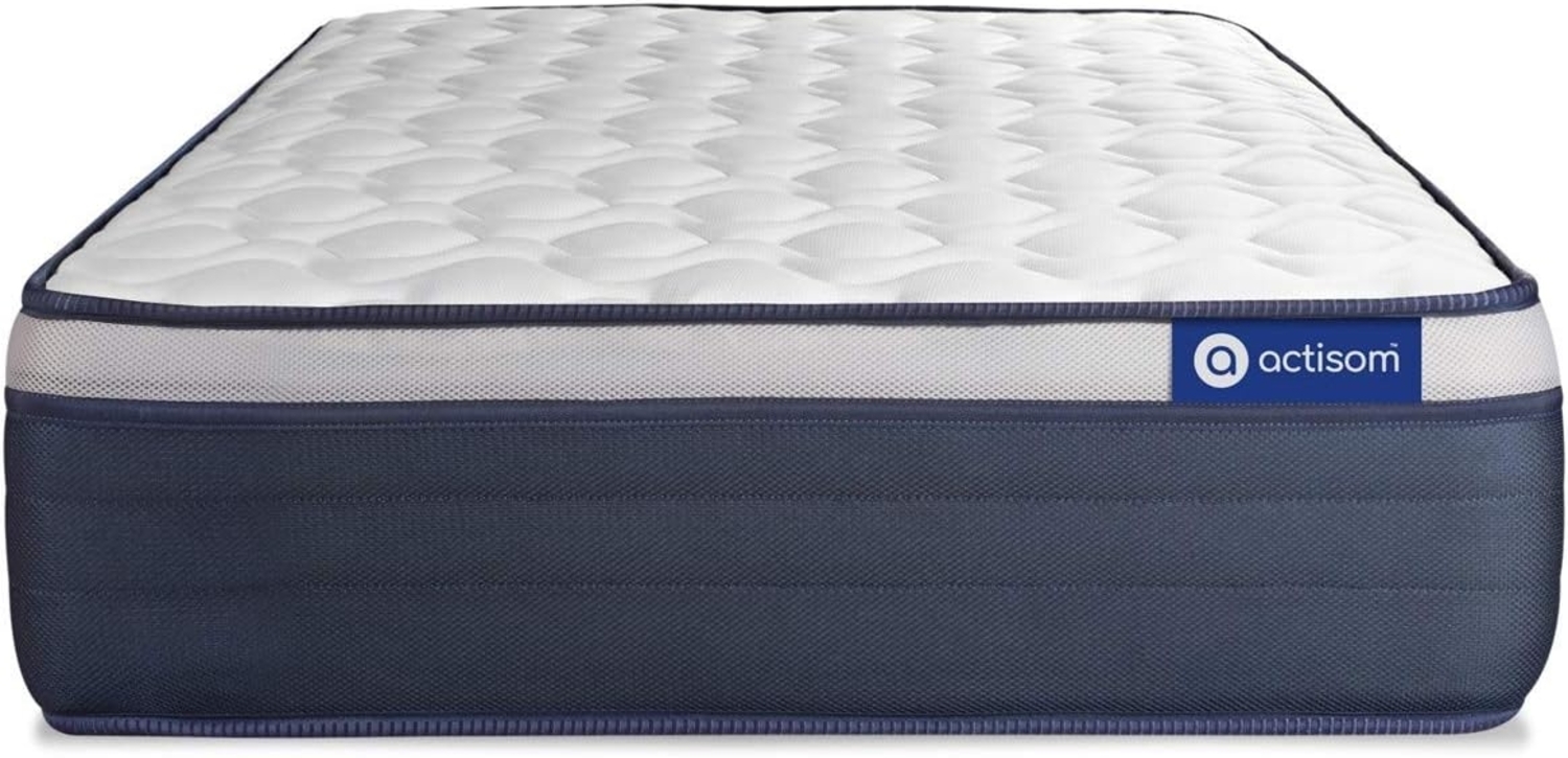 Actiflex max matratze 90x190 cm, Taschenfederkern und Memory-Schaum, Härtegrad 4, Höhe :26 cm, 7 Komfortzonen Bild 1