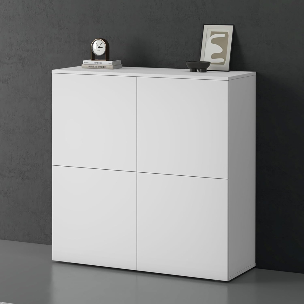 doporro Sideboard Kommode Möbel Mehrzweckschrank Push-to-Open Aufbewahrungsschrank Bild 1