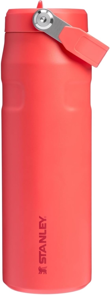 Stanley The IceFlow? Bottle Flip Straw 2.0 0.7L Hot Coral Bild 1