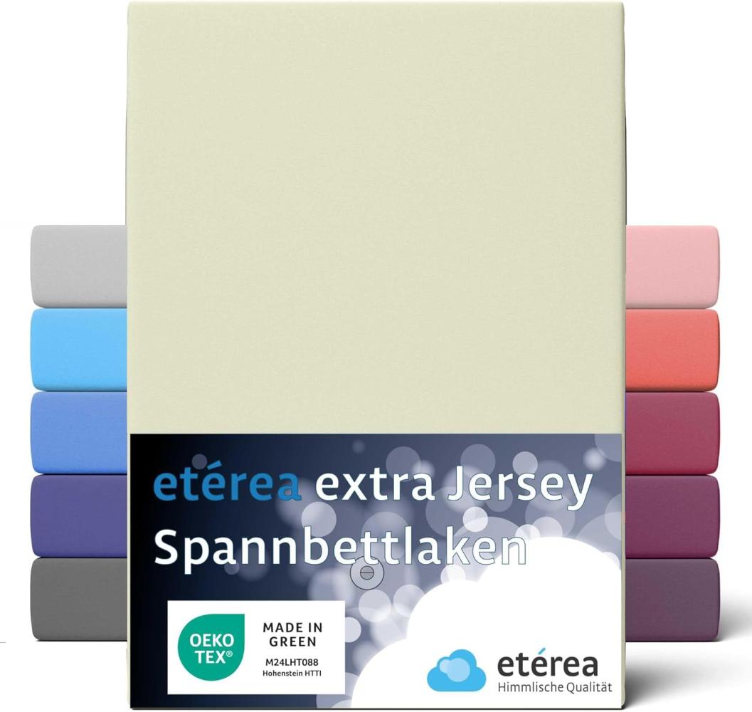 etérea Extra Jersey Spannbettlaken Nature 180x200 - 200x220 cm Bild 1