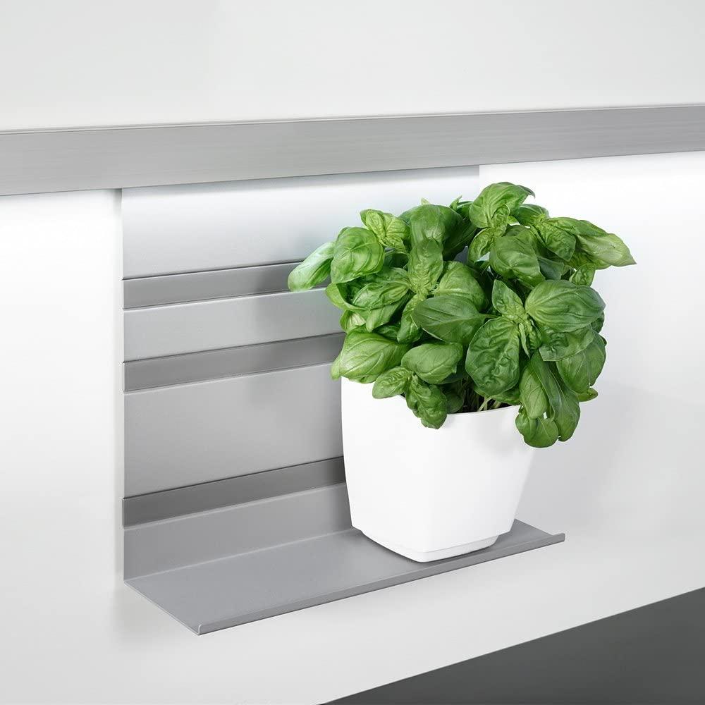 Linero MosaiQ Köcher, Relingsystem, weiß, RAL 9003 Bild 1