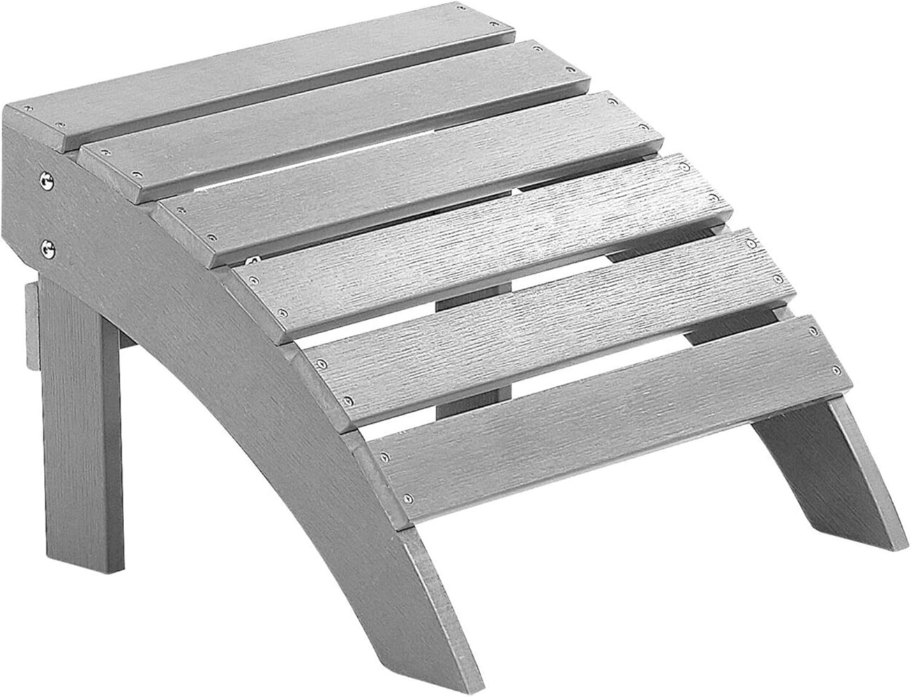 Garden Fußhocker ADIRONDACK Hellgrau Bild 1