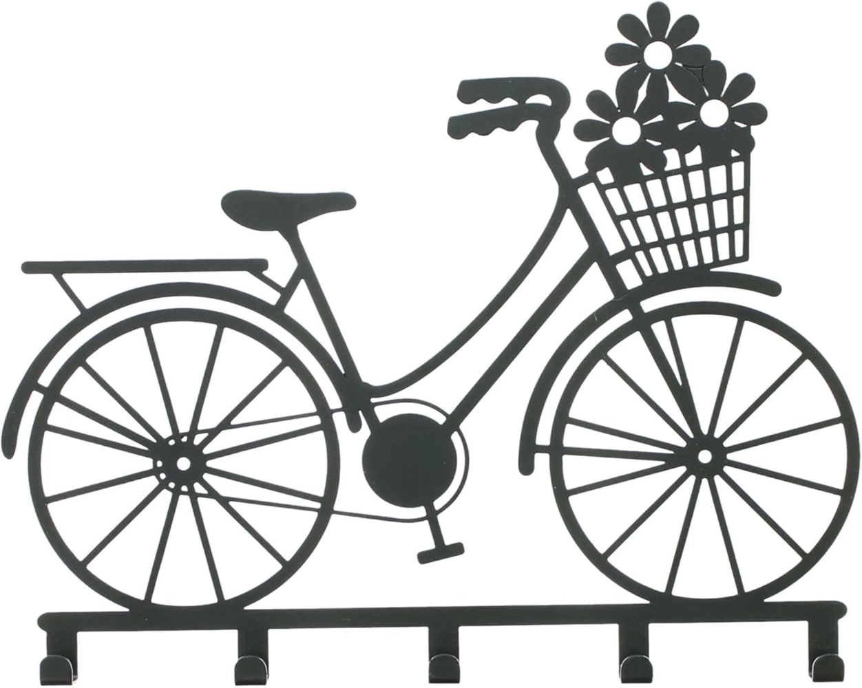 Wandgarderobe Fahrrad Garderobenhaken Hakenleiste Garderobe Kleiderhaken Bild 1