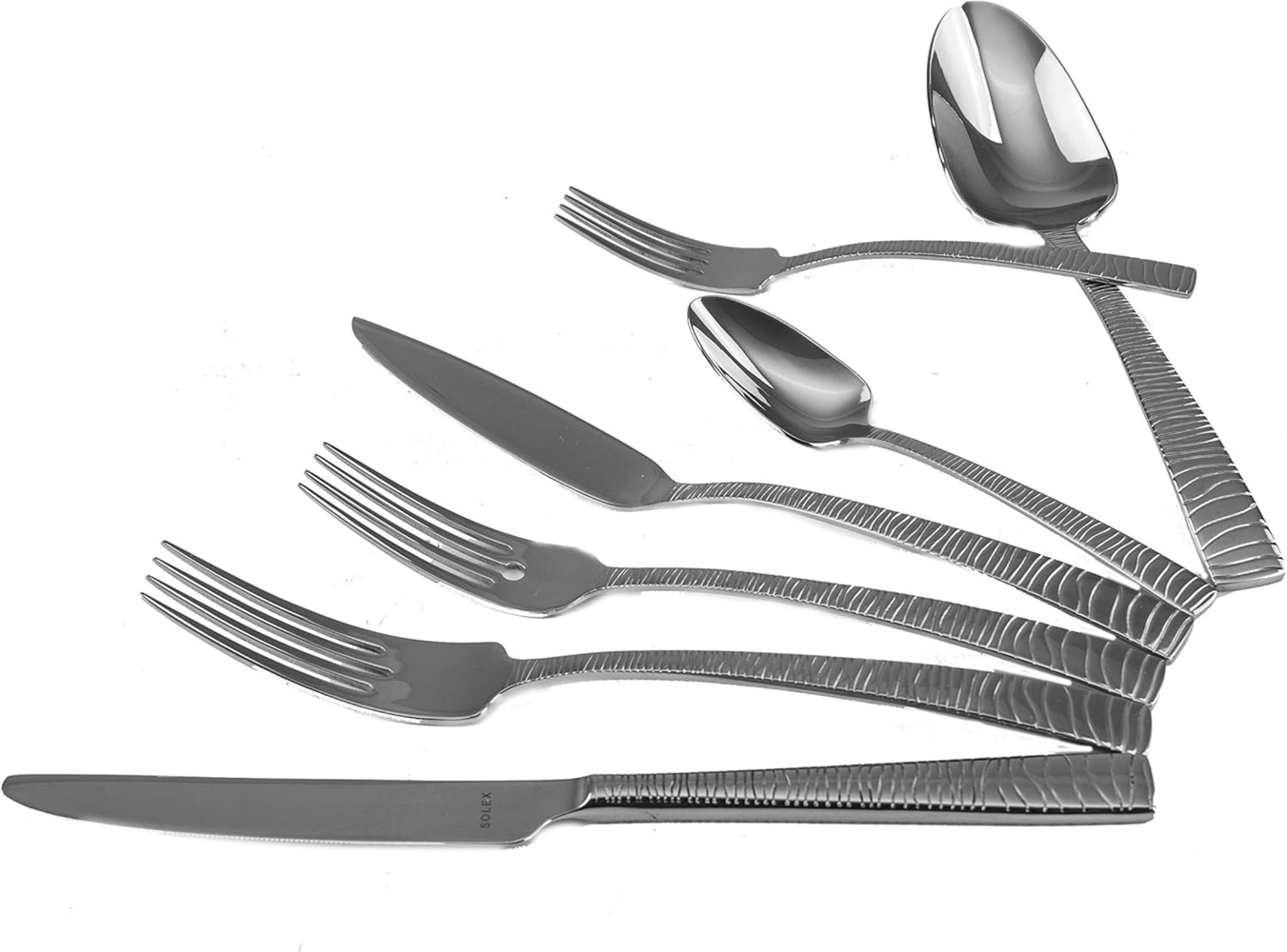 Solex Alexa Besteckset 42 teilig für 6 Personen inklusive Fischbesteck Bild 1
