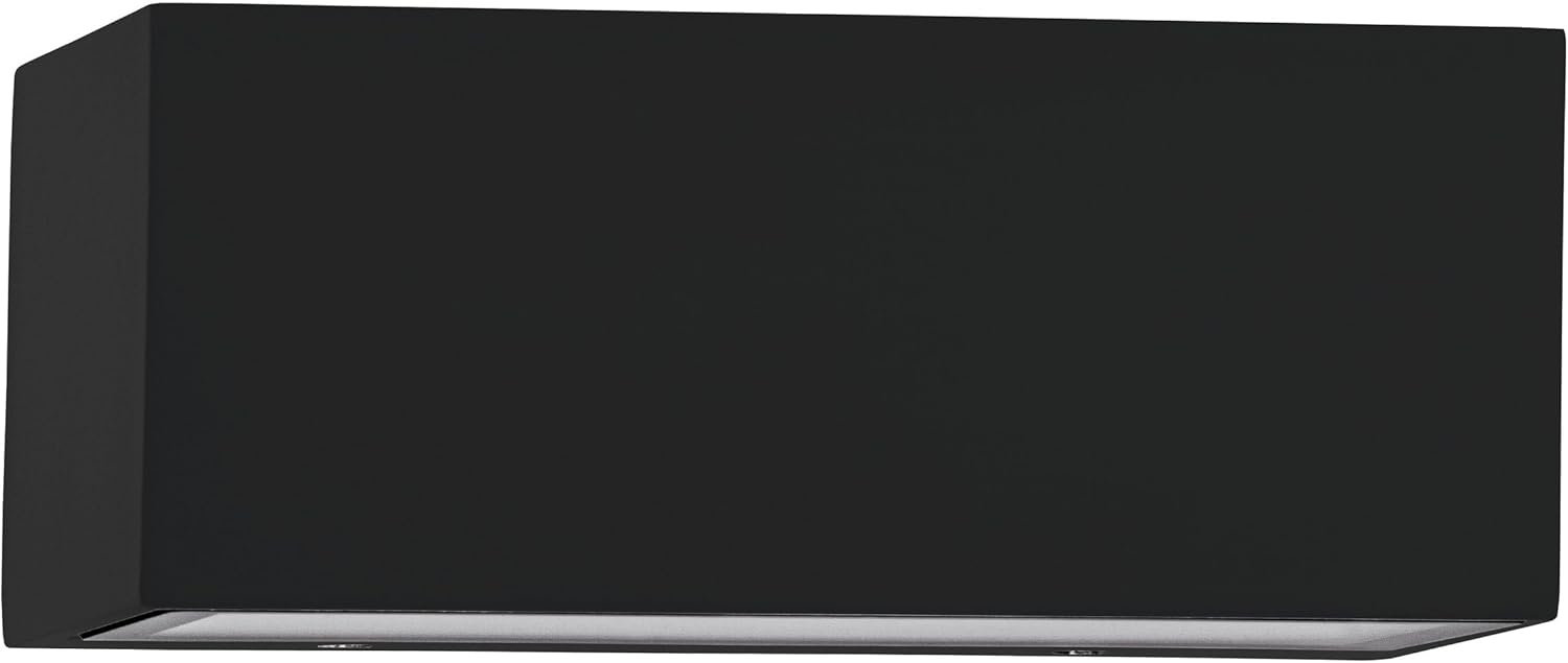 Eglo 900885 Wandleuchte SPONGANO Alu schwarz LED 2X5W 3000/4000/5000/6500K IP65 L:18. 5cm H:9cm Bild 1