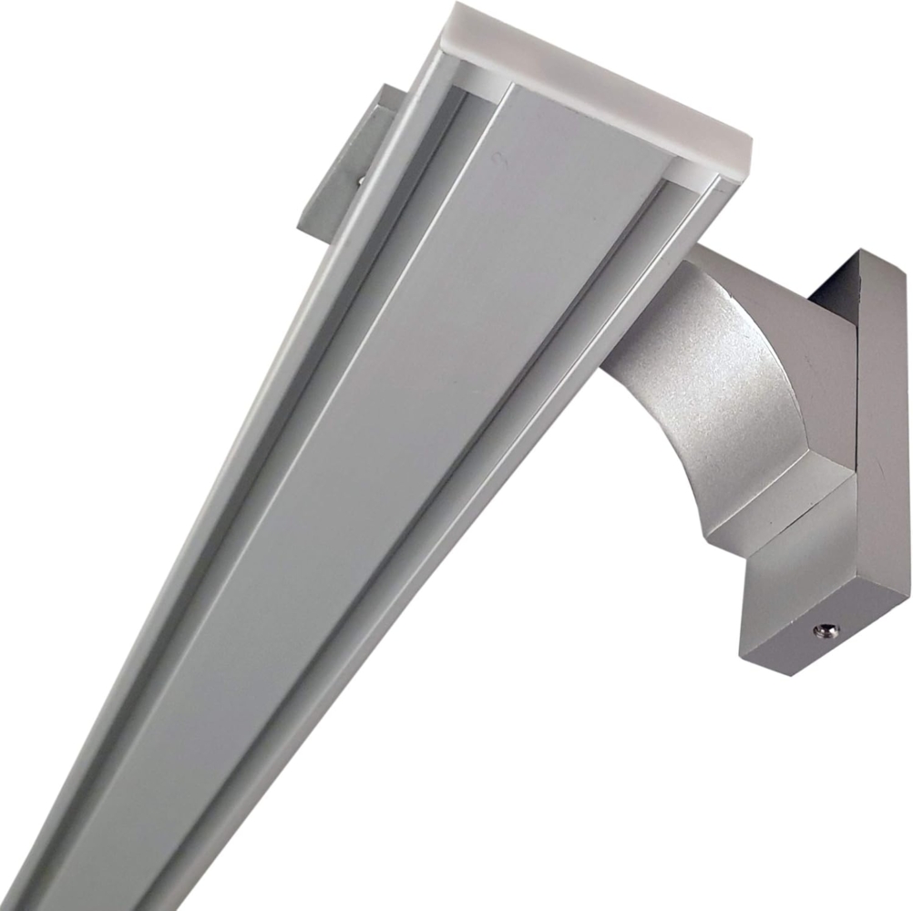 Bestlivings Gardinenschiene, wird auf vorhandene Alu Gardinenschiene gesteckt, Klickgleiter (20er Pack) Gleiter für Aluminiumschienen 100% Kunststoff Bild 1