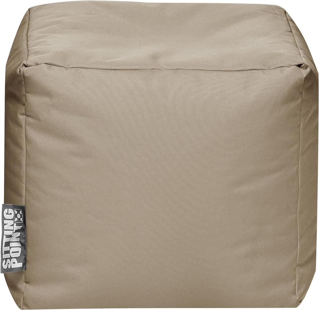 Sitting Point Sitzsack Cube Scuba beige Bild 1