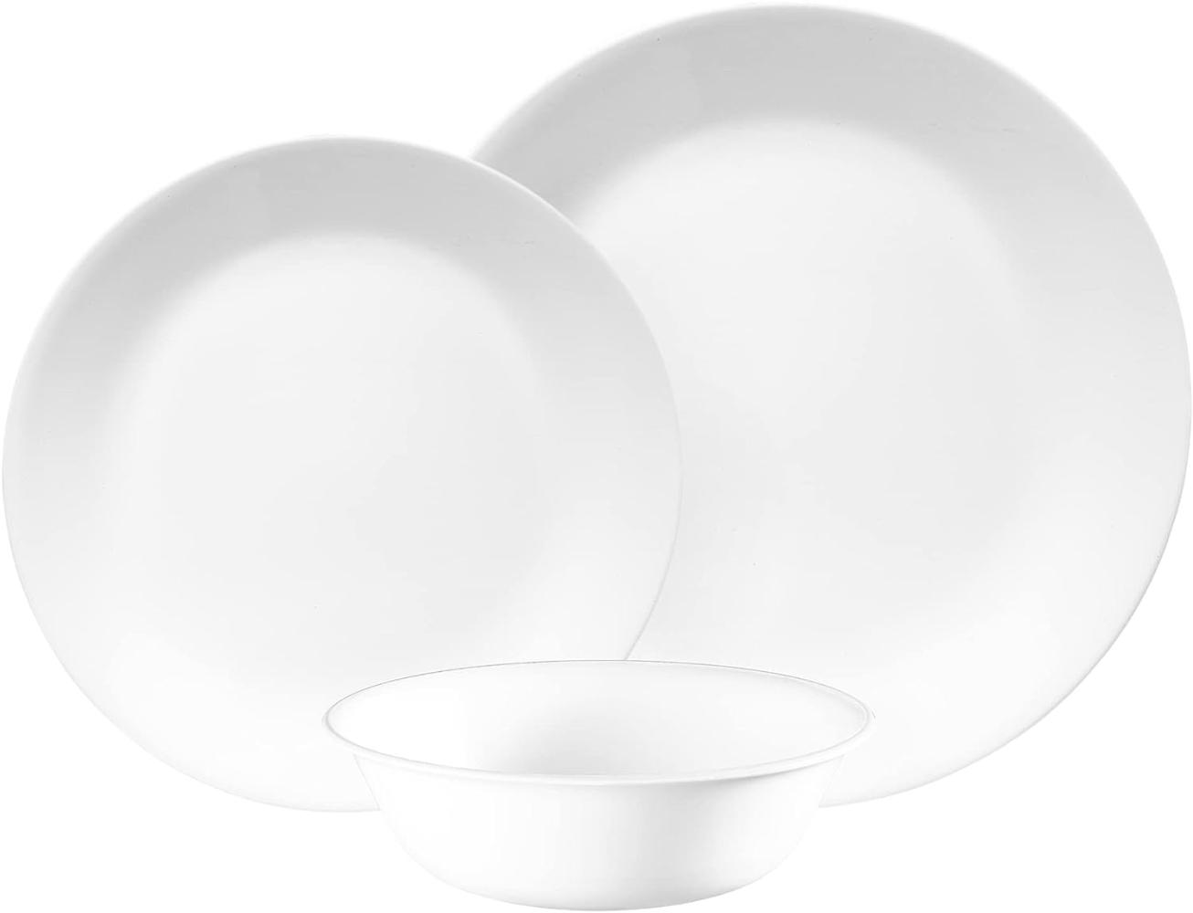 Geschirr Set weiß spülmaschinenfest von Corelle, 12-teilig kaufen Bild 1