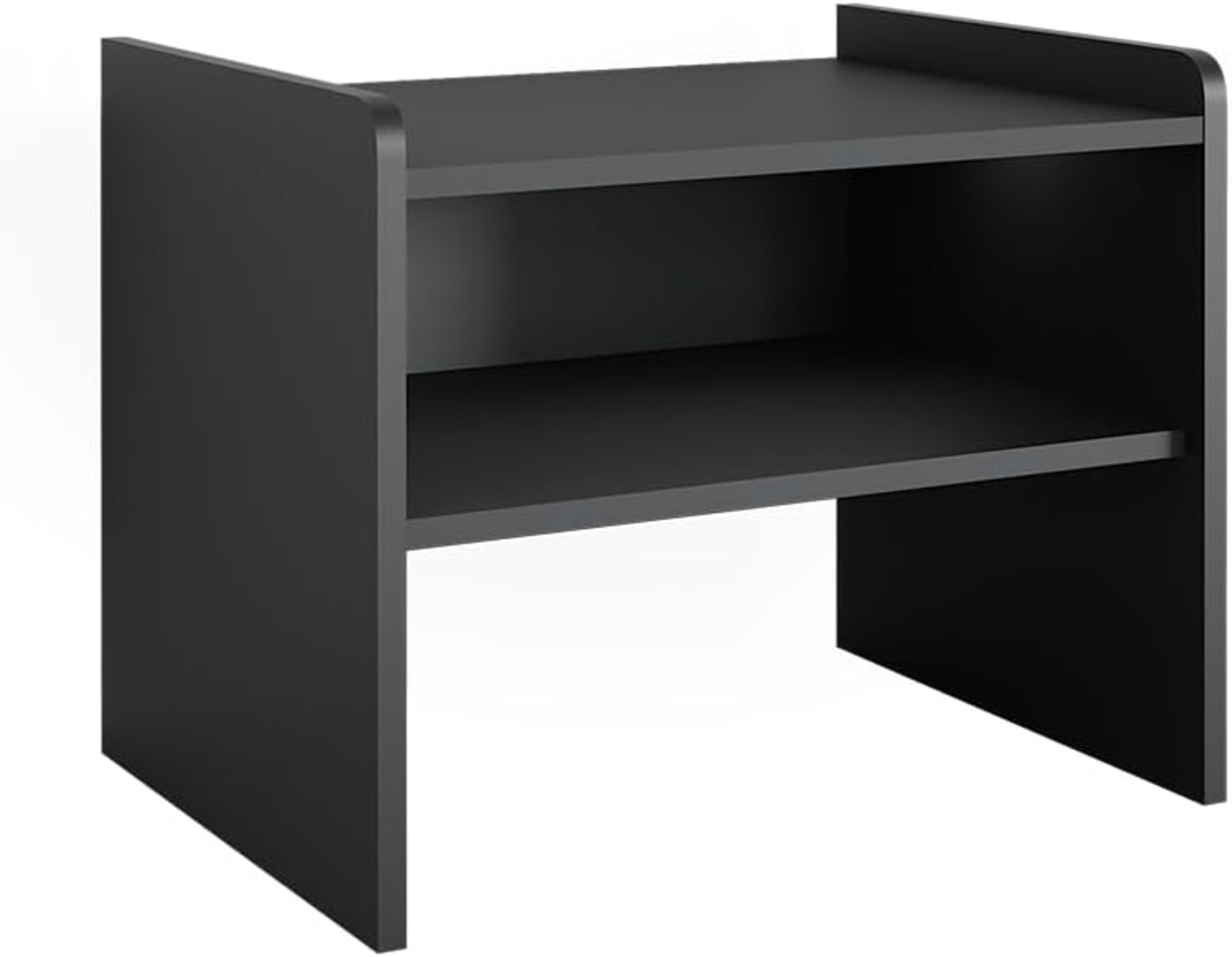 Esszimmerbank Roman Schwarz 53.5 x 41.1 cm Vicco Bild 1