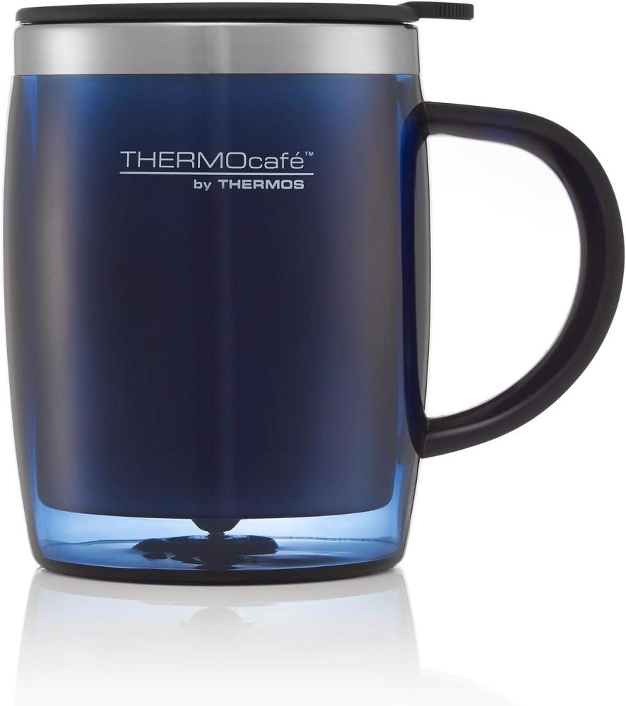 Thermos Desktop Tasse, Plastik, blau, S Bild 1