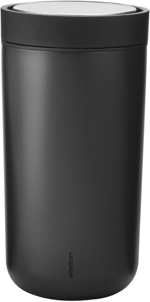 Stelton To Go Click 0,2 L Schwarz Metallic Bild 1