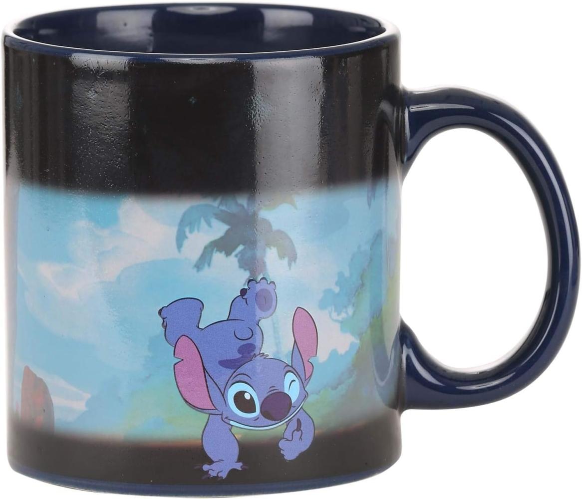 Silver Buffalo LI111595 Disney Lilo und Stich Stitch's Face, keramik, mehrfarbig, 20oz Bild 1