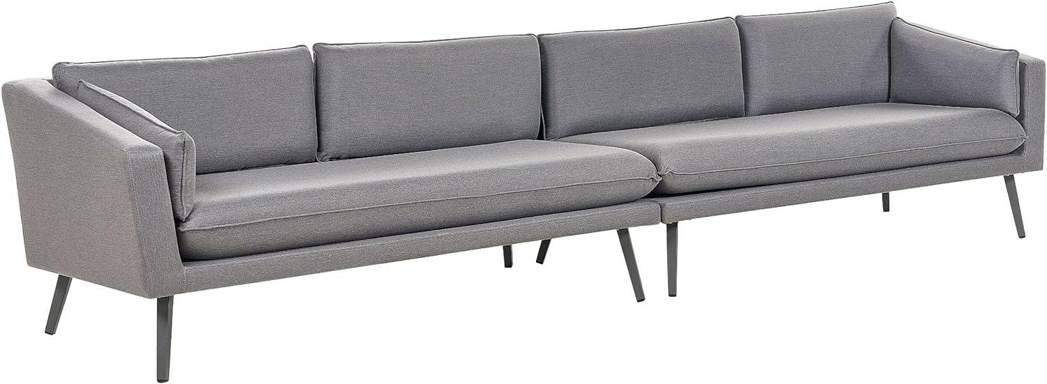 Gartensofa LORETELLO Polyester Grau Bild 1