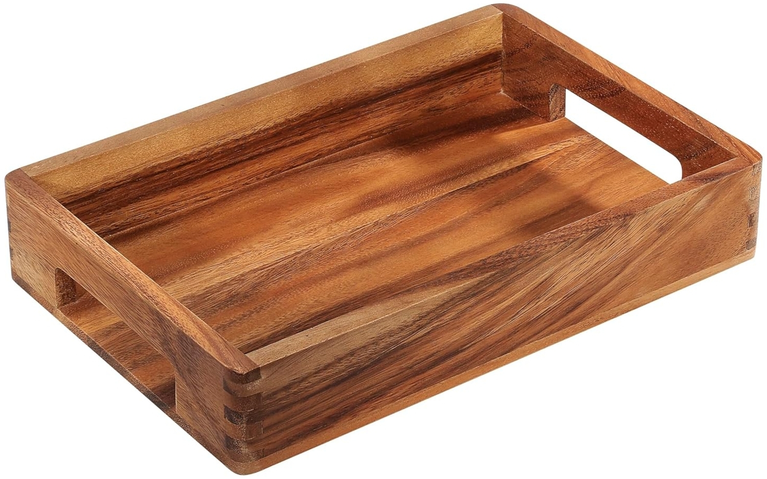 Serviertablett, Akazie 33 x 22 x 6 cm Bild 1