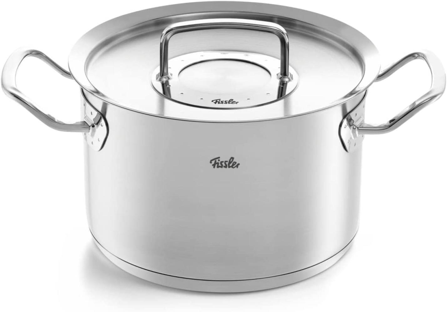 Fissler pure-profi collection Kochtopf mit Metalldeckel, Edelstahl 18/10, Ø 16 cm, 2,1 l Bild 1