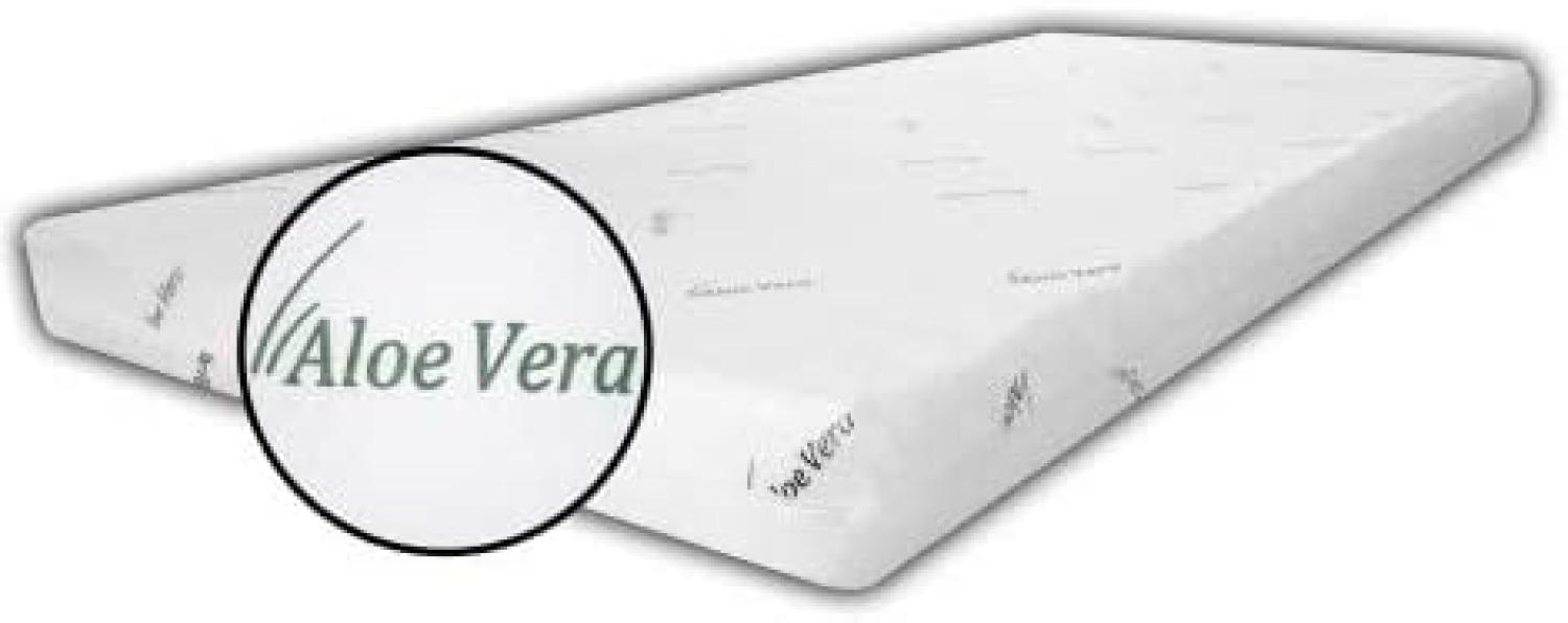Topper Viscoauflage, Aloe Vera Bezug, 90x200 cm Bild 1