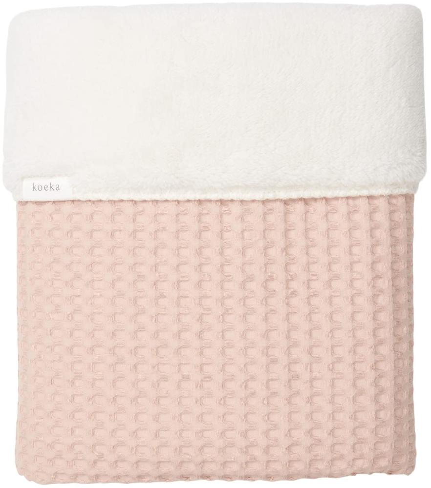 Koeka Oslo Babydecke Waffel - Rosa Salt / Pebble R Bild 1