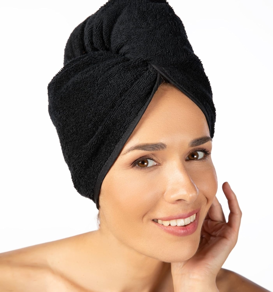 Möve Turban-Handtuch Basic Frottier, Frottier Bild 1