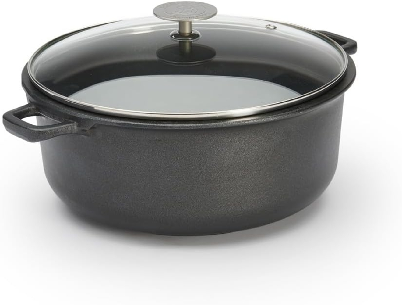 De Buyer Choc Extreme Bratentopf mit Glasdeckel 24cm induktion Bild 1