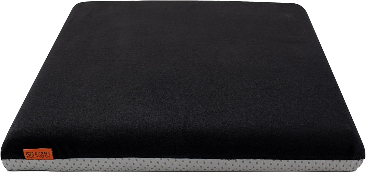 DYNMC you Sitzkissen Stuhlkissen 40x40 - Eckig Set Mittelhart, Sitzkissen Bank Memory Schaumstoff - Sitzpolster Stuhl Bild 1
