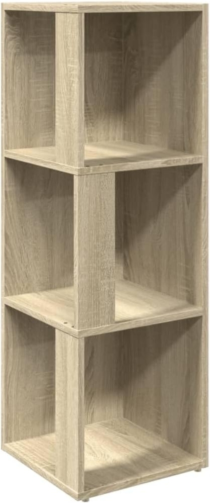 vidaXL Eckregal Sonoma-Eiche 33x33x100 cm Holzwerkstoff 809029 Bild 1