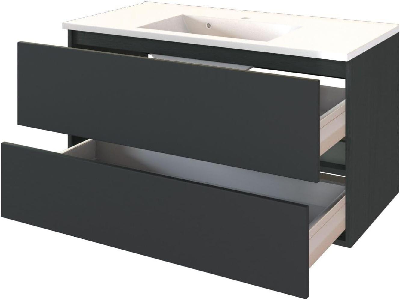 Waschbeckenunterschrank 'Baabe' mit Waschbecken Bild 1