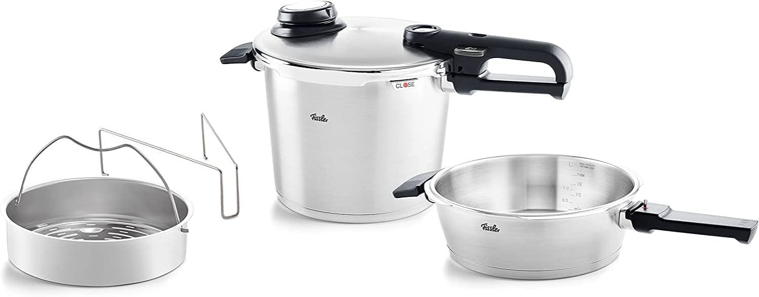 Fissler Vitavit® Premium Schnellkochtopf-Set 2-tlg. 22 cm / 6,0 + 2,5 Liter 2022 Bild 1