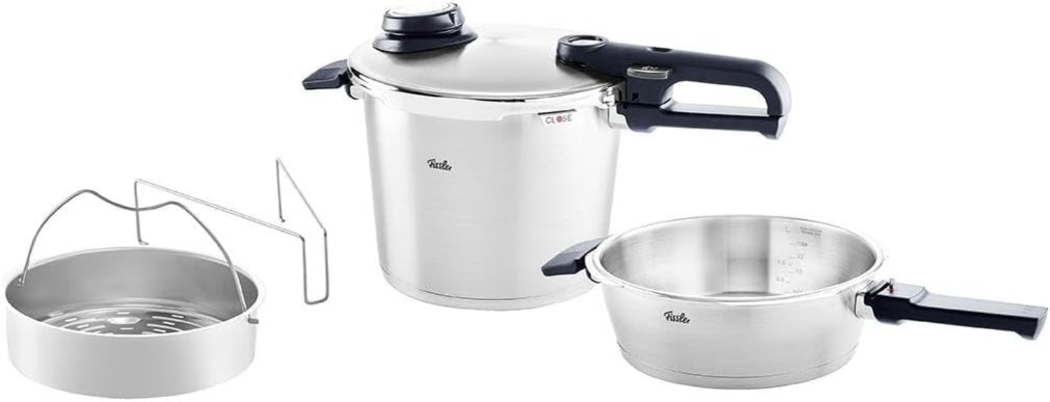 Fissler Vitavit® Premium Schnellkochtopf-Set 2-tlg. 22 cm / 6,0 + 2,5 Liter 2022 Bild 1