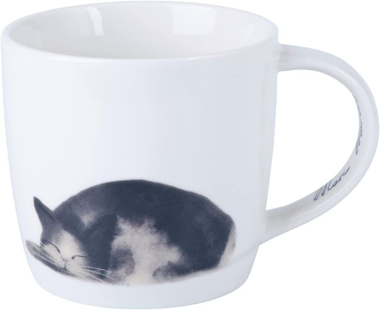 Maxwell & Williams DX1220 Becher 400 ml FELINE FRIENDS Afternoon Snooze, Porzellan, in Geschenkbox Bild 1