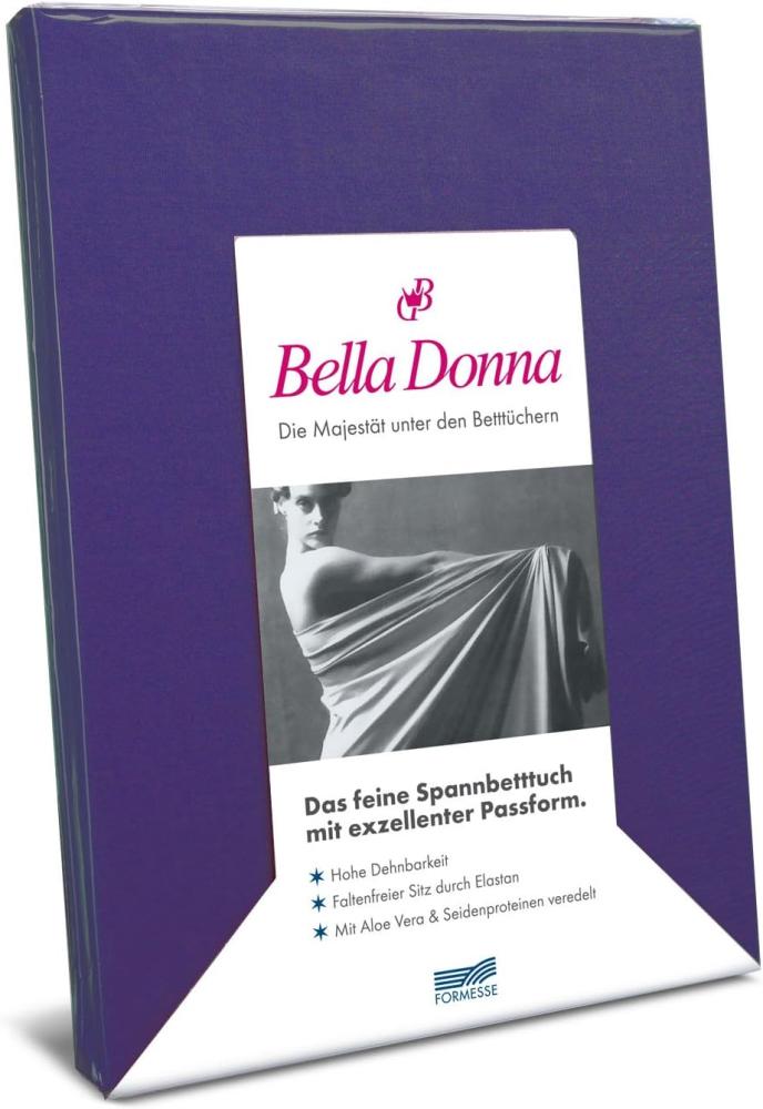 Formesse Bella-Donna Jersey Spannbettlaken|180x200 - 200x220 cm| royalblau Bild 1