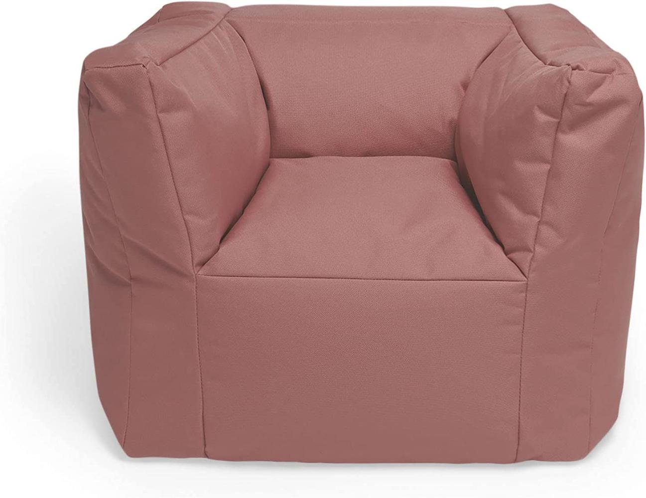 Jollein Sitzsack Mellow Pink - Rosa Bild 1