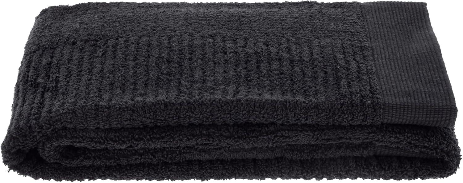 Zone Denmark Handtuch Classic, Badetuch, Gästehandtuch, Baumwolle, Black, 70 x 50 cm, 330092 Bild 1