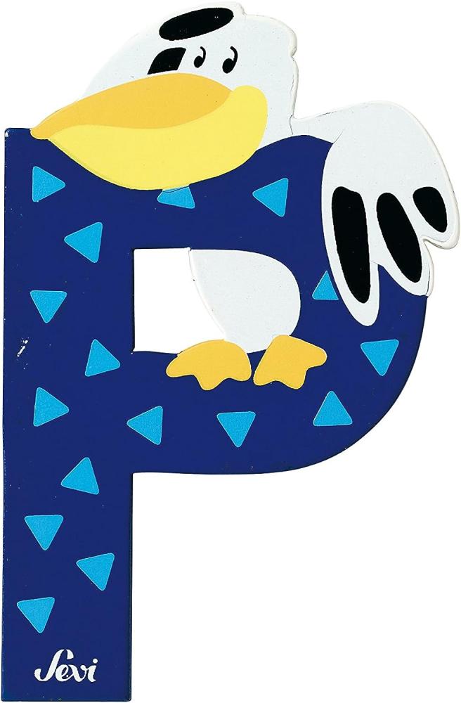 Sevi Buchstabe P Pelikan Bild 1