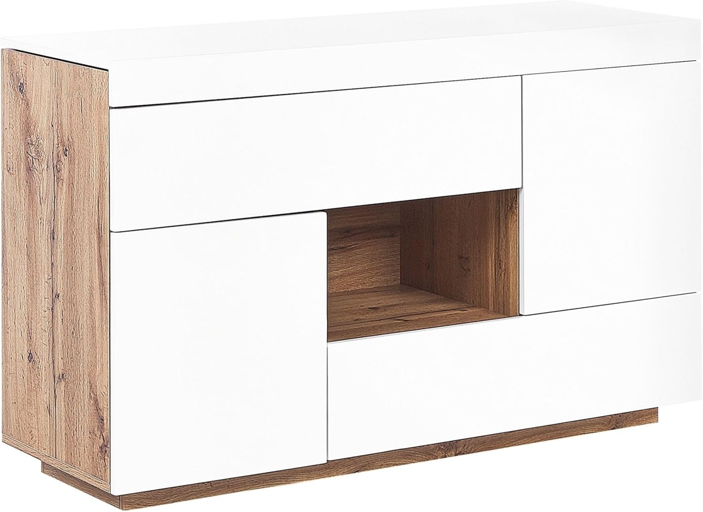 Sideboard GORAN 77 cm Weiß Bild 1