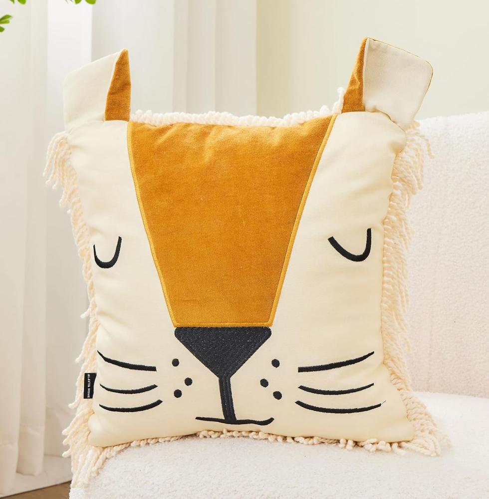 Simba-Löwe I PILLOW LION ⌀32 cm Bild 1